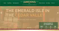 Desktop Screenshot of jamesonspublichouse.com